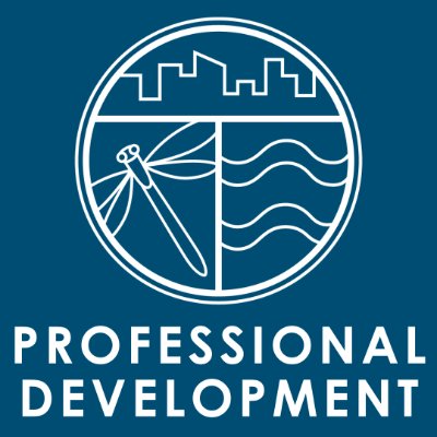 Groundswell Stewardship Initiative circular logo with "professional development" beneath